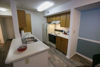 Kitchen Unit at Residence at White River, Indiana